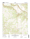 Wapanucka South Oklahoma  - 24k Topo Map