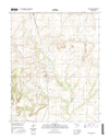 Welch South Oklahoma  - 24k Topo Map