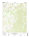 Wetumka Oklahoma  - 24k Topo Map