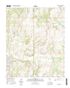 Wewoka East Oklahoma  - 24k Topo Map