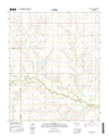 Whites Lake Oklahoma  - 24k Topo Map