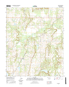 Yeager Oklahoma  - 24k Topo Map