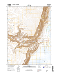 Adel Oregon  - 24k Topo Map