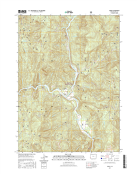 Agness Oregon  - 24k Topo Map