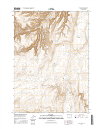 Alder Creek Oregon  - 24k Topo Map