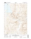 Warm Springs Reservoir Oregon  - 24k Topo Map