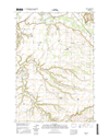 Yoder Oregon  - 24k Topo Map