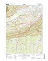 Wilkes-Barre West Pennsylvania  - 24k Topo Map