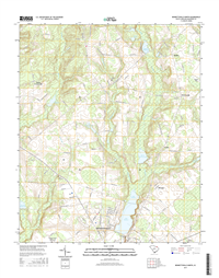 Bennettsville North South Carolina  - 24k Topo Map