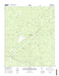 Bethera South Carolina  - 24k Topo Map
