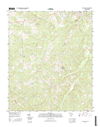 Saluda South South Carolina  - 24k Topo Map