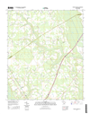 Tearcoat Branch South Carolina  - 24k Topo Map