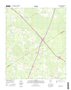 Wadboo Swamp South Carolina  - 24k Topo Map