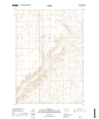 Agar South Dakota  - 24k Topo Map