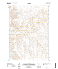 Akaska SW South Dakota  - 24k Topo Map