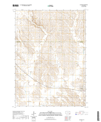 Alcester South Dakota  - 24k Topo Map