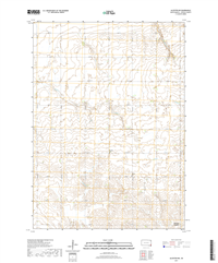 Alcester NW South Dakota  - 24k Topo Map