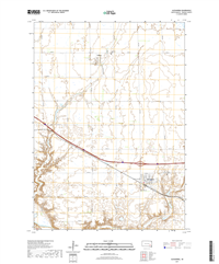 Alexandria South Dakota  - 24k Topo Map