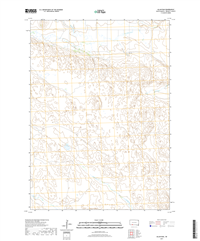 Allan Dam South Dakota  - 24k Topo Map