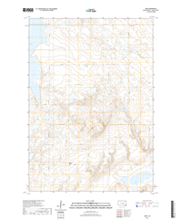 Ames South Dakota  - 24k Topo Map