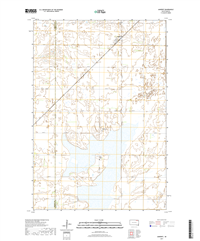 Amherst South Dakota  - 24k Topo Map