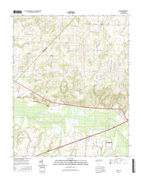 Adair Tennessee  - 24k Topo Map