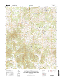 Alexandria Tennessee  - 24k Topo Map