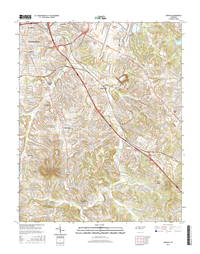 Antioch Tennessee  - 24k Topo Map