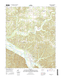 Ashland City Tennessee  - 24k Topo Map
