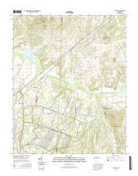 Atwood Tennessee  - 24k Topo Map
