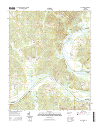 Bath Springs Tennessee  - 24k Topo Map