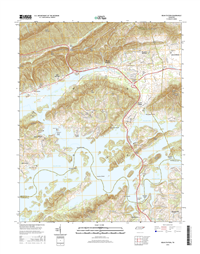 Bean Station Tennessee  - 24k Topo Map
