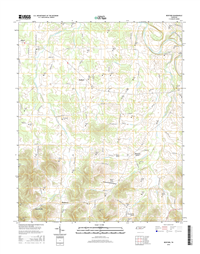 Bedford Tennessee  - 24k Topo Map