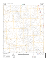 7 L Ranch Texas - 24k Topo Map