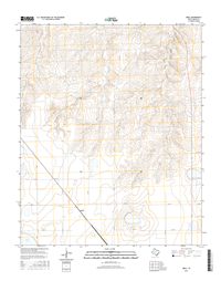 Abell Texas - 24k Topo Map