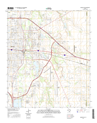 Abilene East Texas - 24k Topo Map
