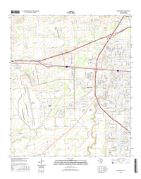 Abilene West Texas - 24k Topo Map