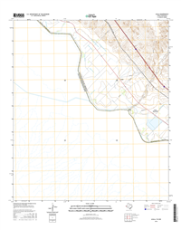 Acala Texas - 24k Topo Map