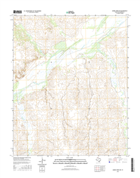 Adobe Creek SW Texas - 24k Topo Map