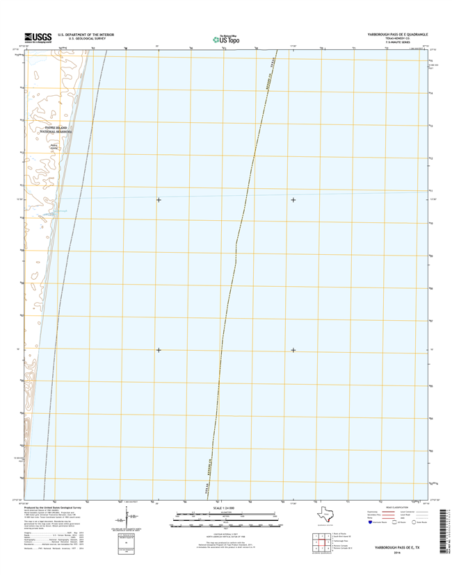 Yarborough Pass OE E Texas - 24k Topo Map