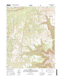 Acord Lakes Utah - 24k Topo Map
