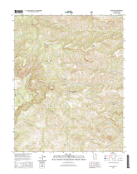 Adams Head Utah - 24k Topo Map