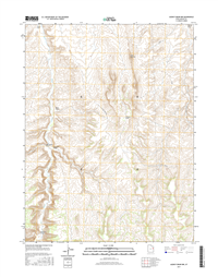 Agency Draw NW Utah - 24k Topo Map