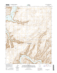 Alcove Canyon Utah - 24k Topo Map