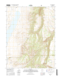 Angle Utah - 24k Topo Map