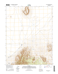 Antelope Peak Utah - 24k Topo Map