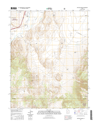 Antelope Range Utah - 24k Topo Map