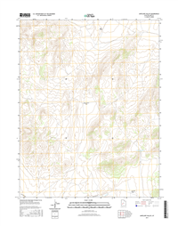Antelope Valley Utah - 24k Topo Map