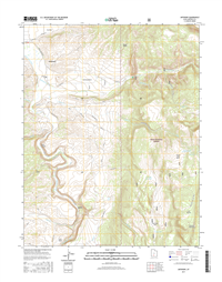 Antimony Utah - 24k Topo Map