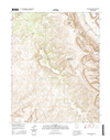 Wagon Box Mesa Utah - 24k Topo Map